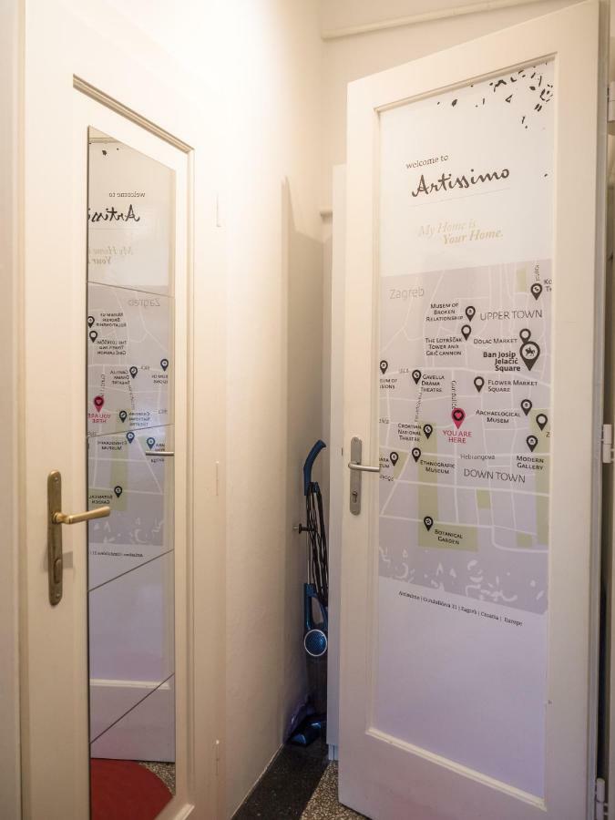 Artissimo Apartments Zagreb Bagian luar foto